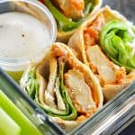 Vegan Buffalo Crispy Tender Roll Ups