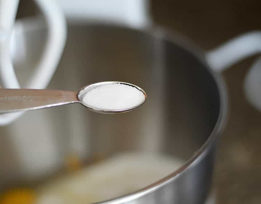 Salt for Zucchini Bread Recipe