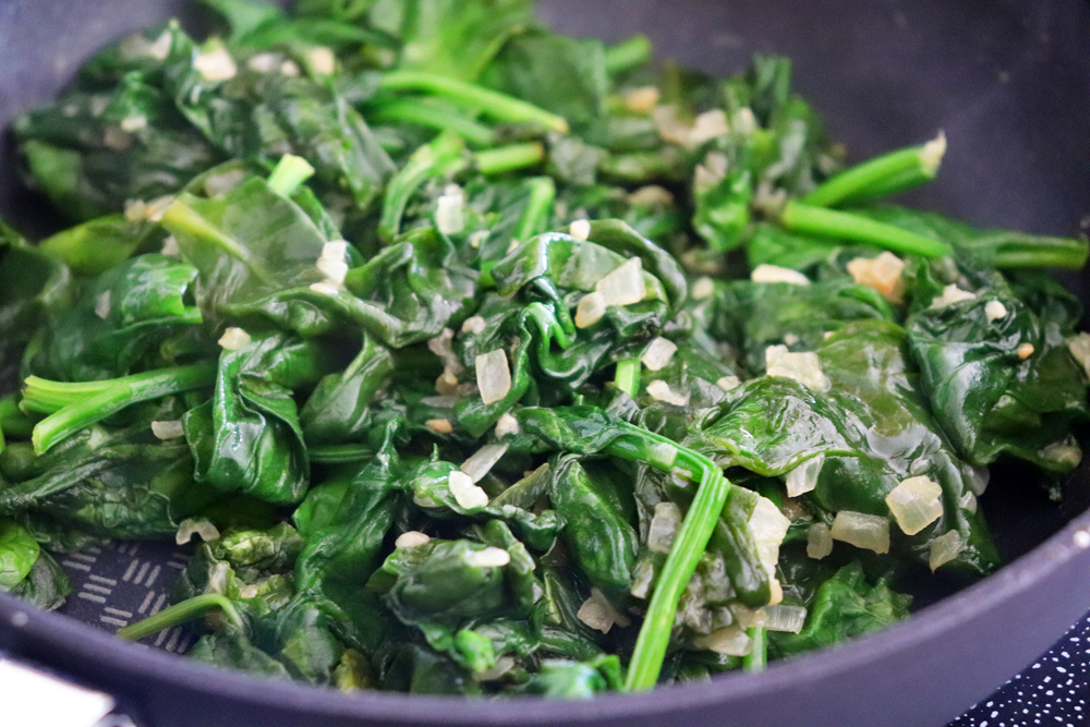 Sauteed spinach