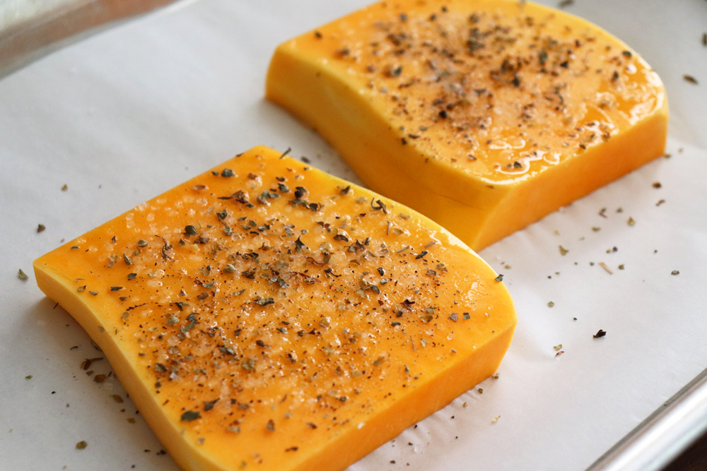 Seasoning the squash