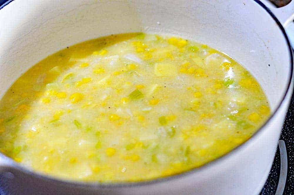 Vegan Cafe Corn Chowder