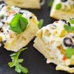 Cheesy Vegan Olive Bread