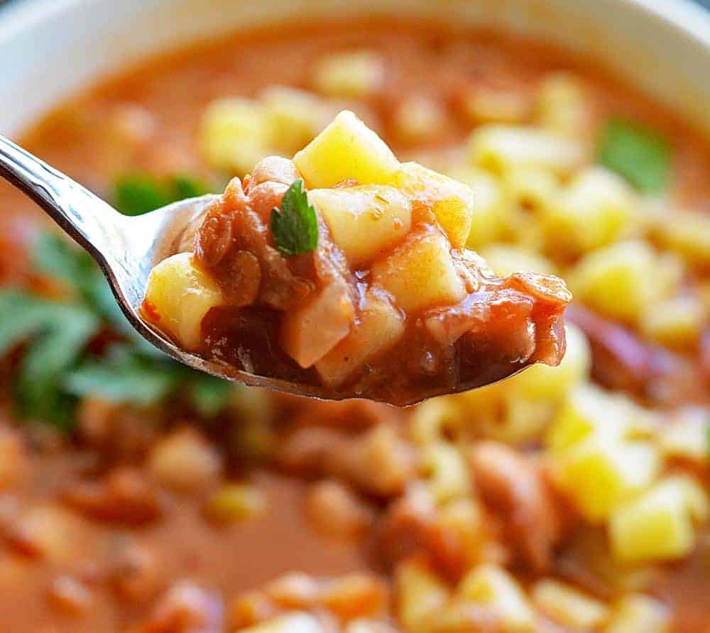 16 Bean Pasta e Fagioli (Pressure Cooker/Stove Top)