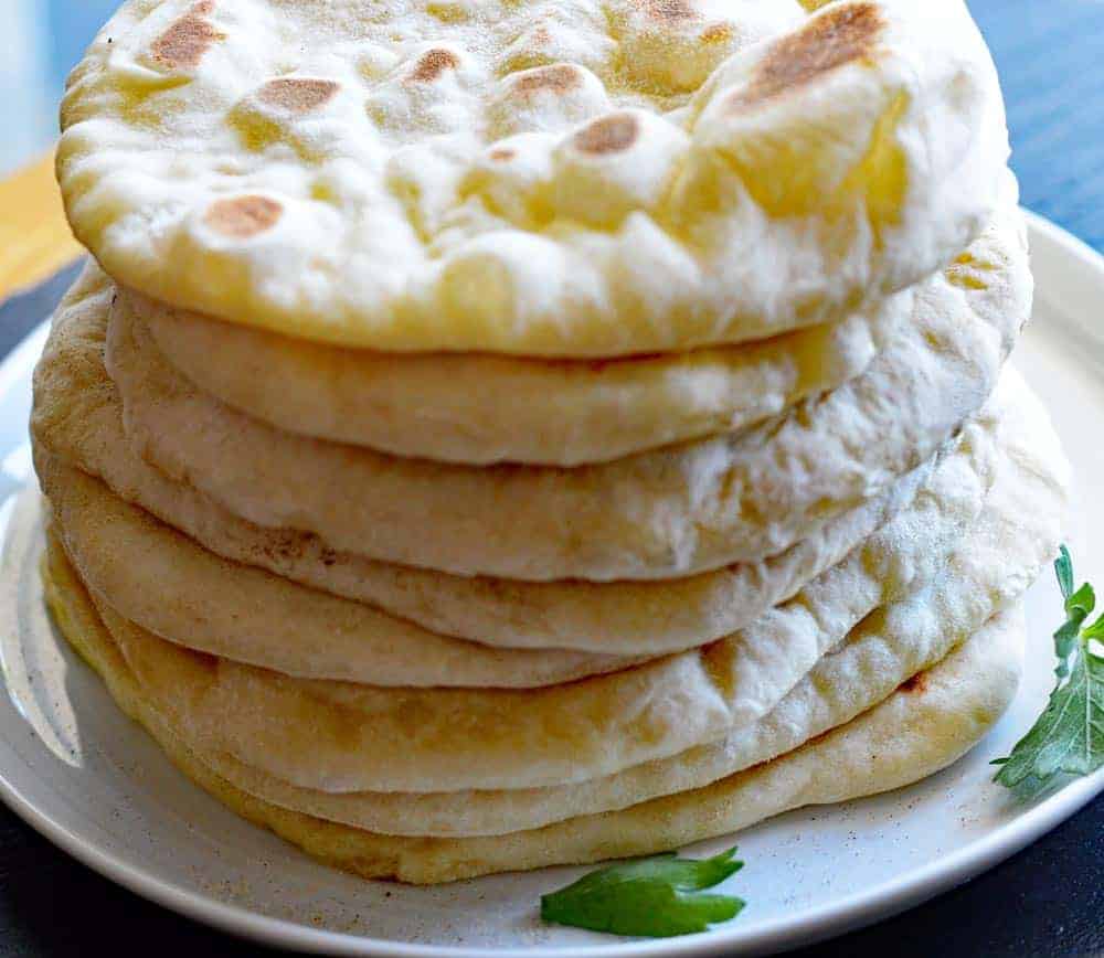 Easy Vegan Pita Bread