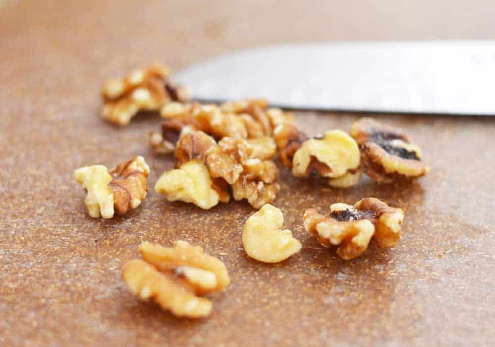 chopped walnuts