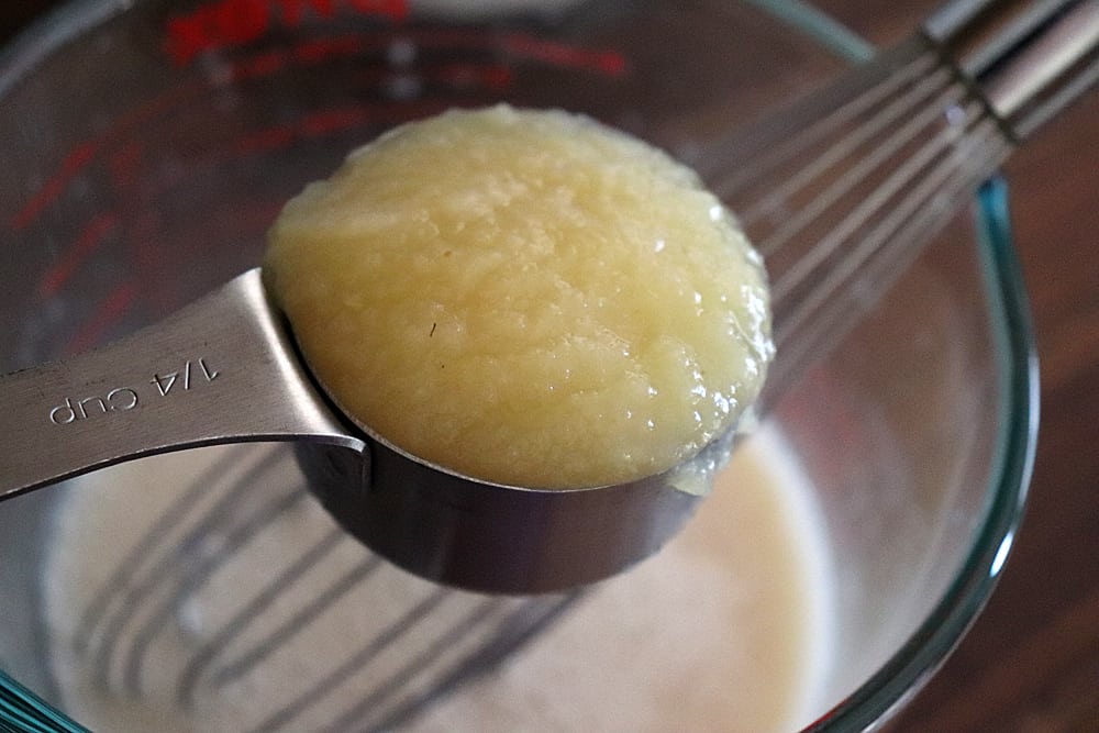 Adding applesauce
