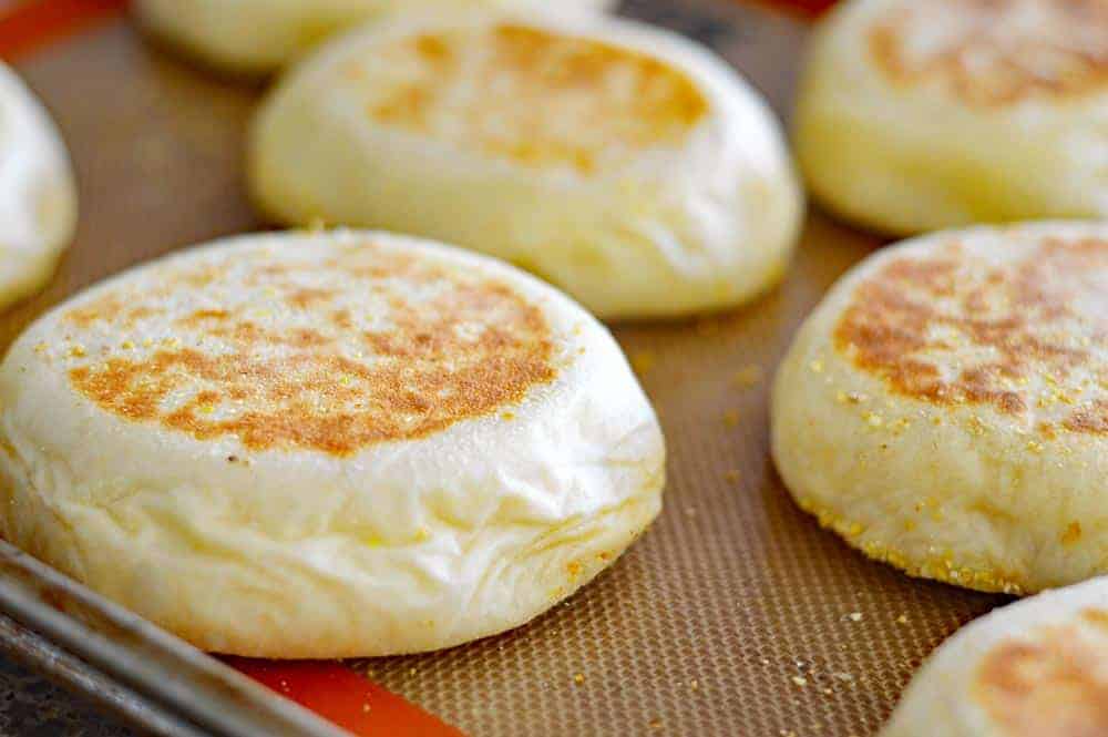 Homemade English Muffins {Vegan}