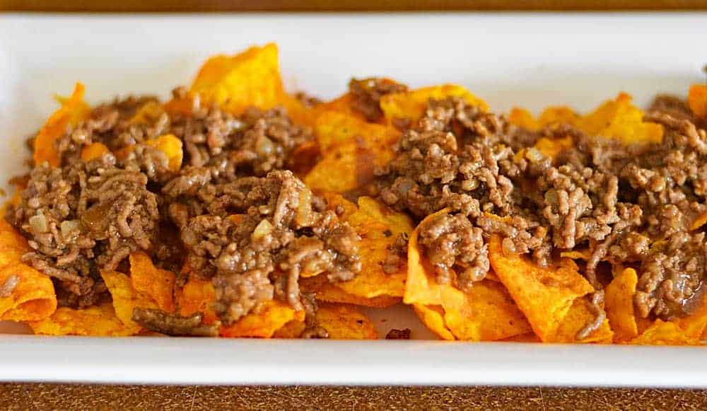 Vegan Dorito Taco Salad Recipe with Catalina Dressing