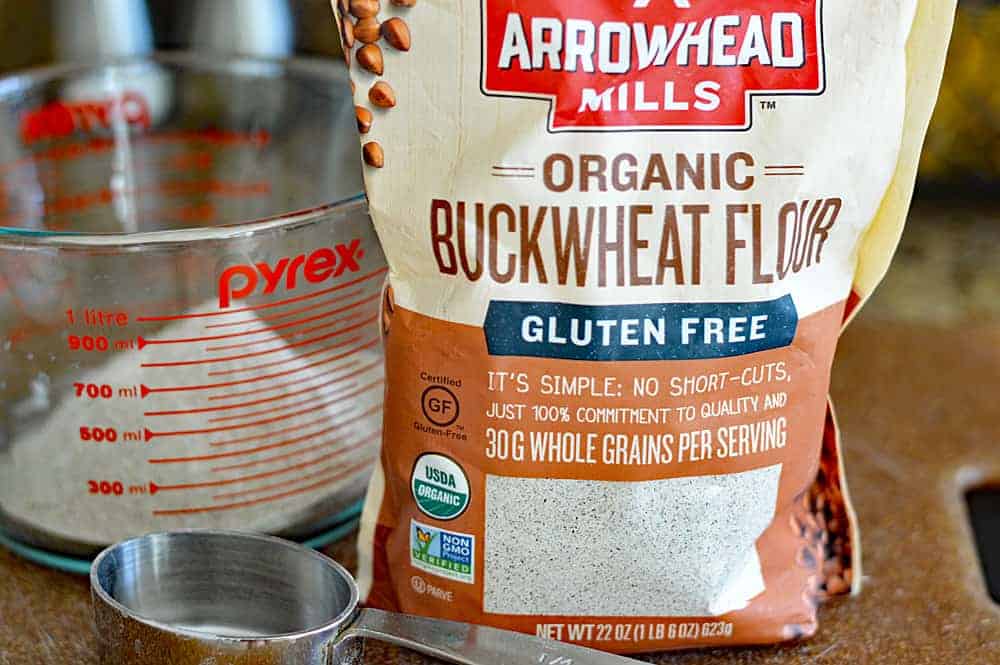 Gluten Free Vegan Buckwheat Pancakes
