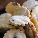 Easy Cranberry Shortbread Cookies