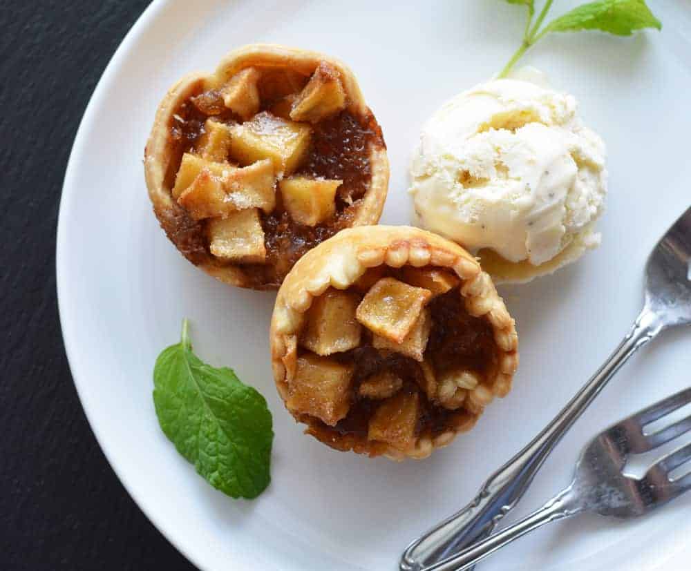 Mini Vegan Apple Pies