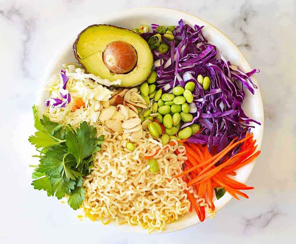 Asian Ramen Noodle Salad