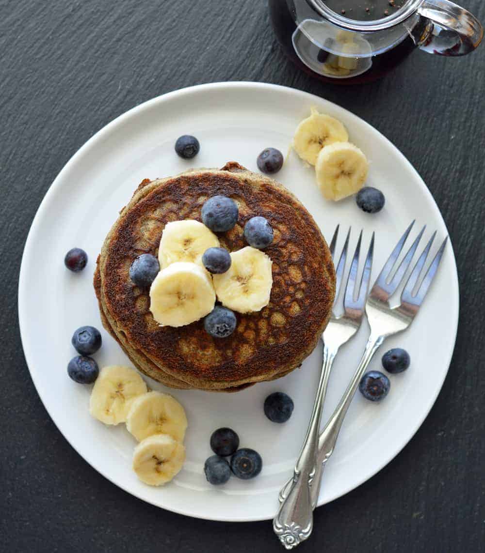 Gluten Free Vegan Buckwheat Pancakes