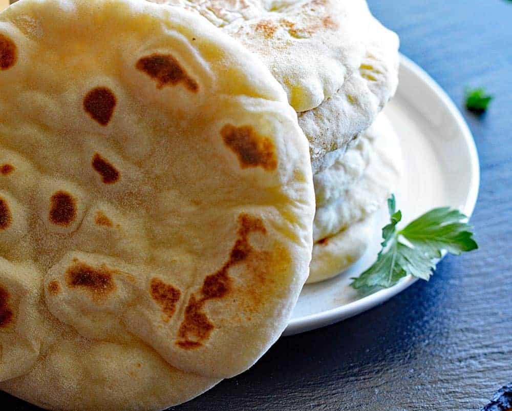 Easy Vegan Pita Bread