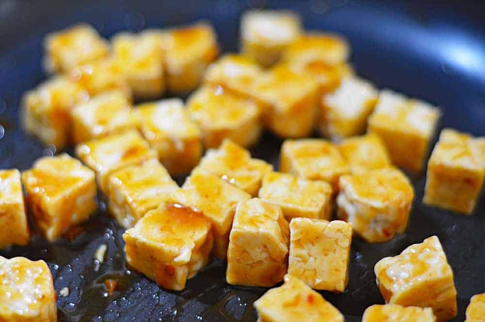 Vegan Tempeh Umami Bowl