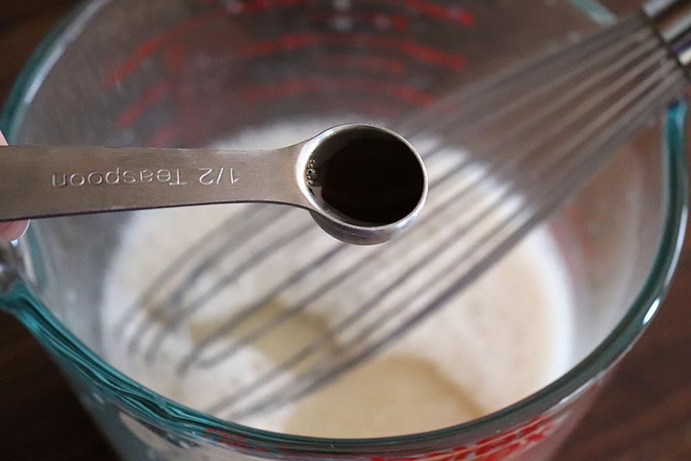 Adding vanilla